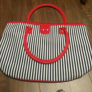 Red and Blue Small Tote